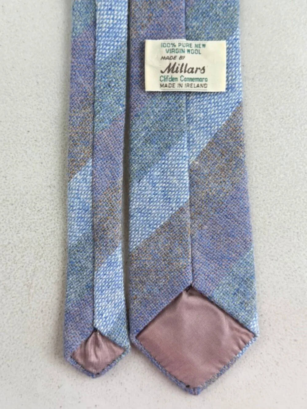 Vintage striped tweed